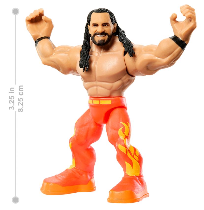 WWE - FIGURINE KNUCKLE CRUNCHERS 3.25" ASST