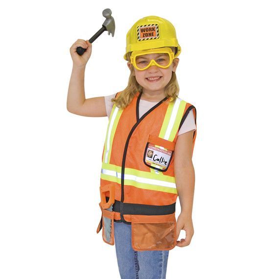 MELISSA AND DOUG - COSTUME DE CONSTRUCTION