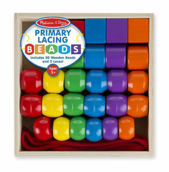 MELISSA AND DOUG - BILLES DE LAÇAGE PRIMAIRE