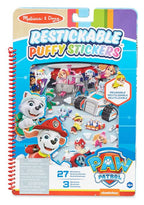MELISSA AND DOUG - BLOC D'AUTOCOLLANTS GONFLÉS RECOLLABLES PAT'PATROUILLE