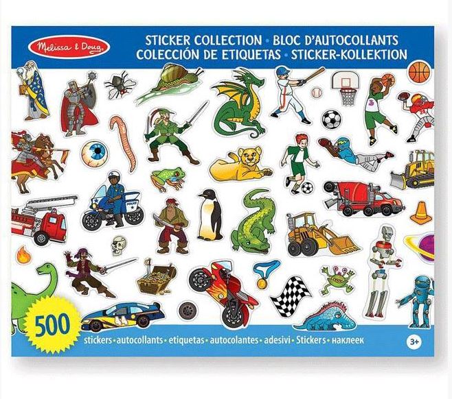 MELISSA AND DOUG - COLLECTION D'AUTOCOLLANTS BLEU