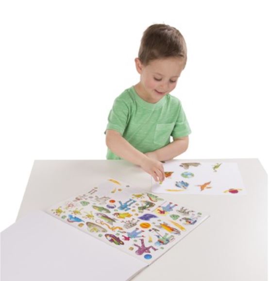 MELISSA AND DOUG - COLLECTION D'AUTOCOLLANTS BLEU