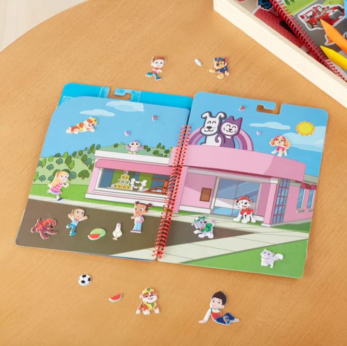 MELISSA AND DOUG - PAW PATROL REUSABLE PUFFY STICKERS - ADVENTURE BAY