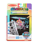 MELISSA AND DOUG - PAW PATROL SCRATCH ART PAD - SKYE