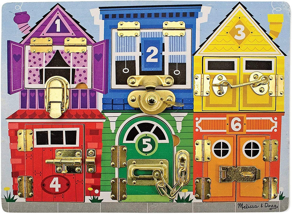 MELISSA AND DOUG - PLANCHE À VERROUS