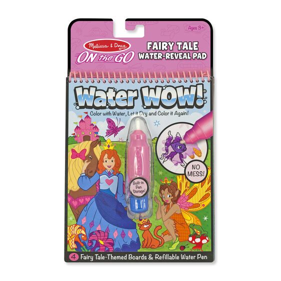 MELISSA AND DOUG - WATER WOW CARNET DE COLORIAGE À L'EAU FÉE