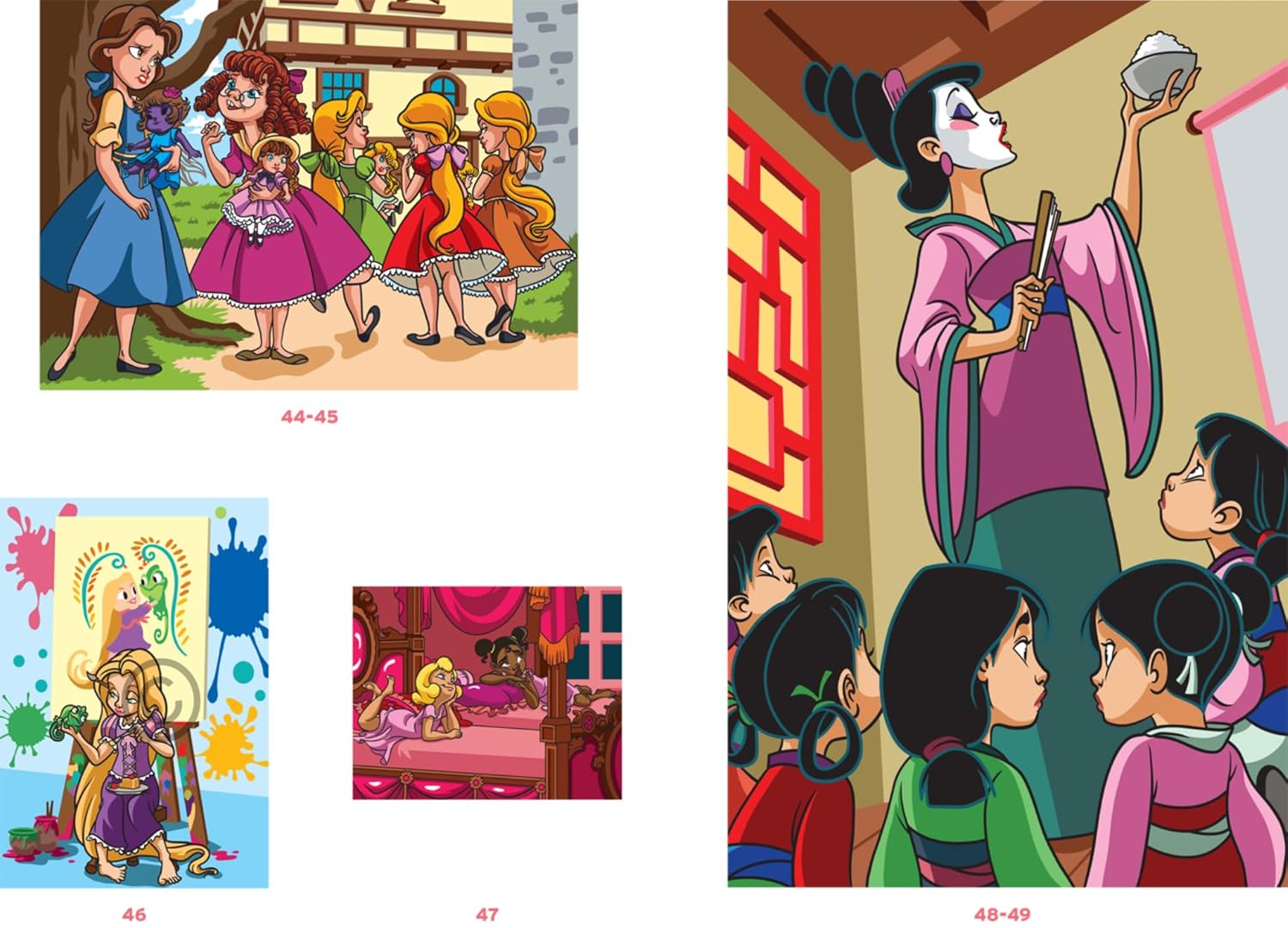 COLORIAGES MYSTÈRES DISNEY - PETITES PRINCESSES (LIVRE DE COLORIAGE PAR NUMÉROS)