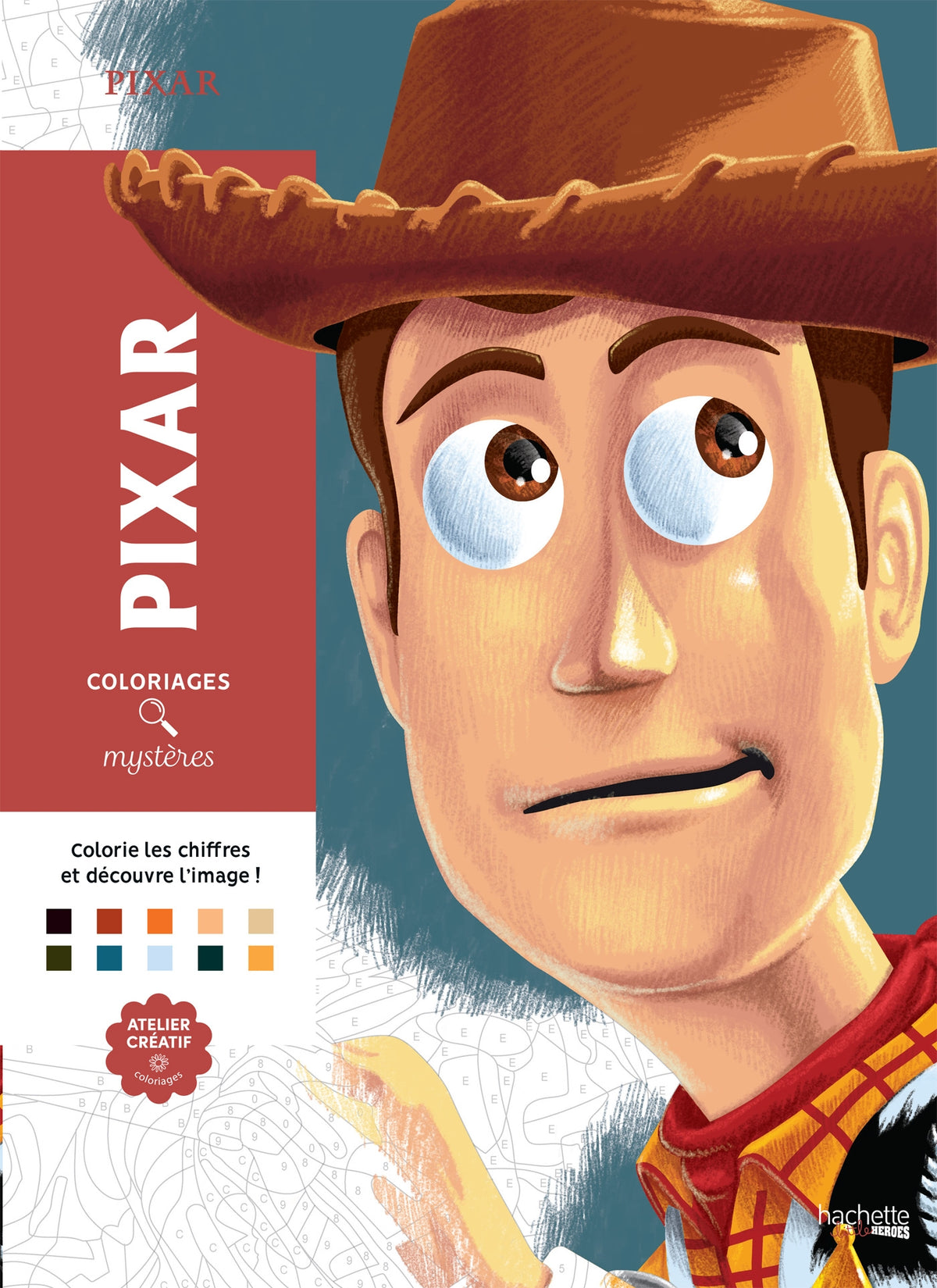 COLORIAGES MYSTÈRES DISNEY - PIXAR (LIVRE DE COLORIAGE PAR NUMÉROS)