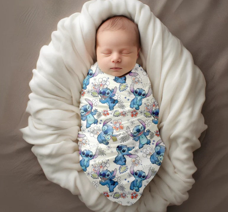 MINI BISCUIT - STITCH CLASSIC (DIAPER) MUSLIN TOY