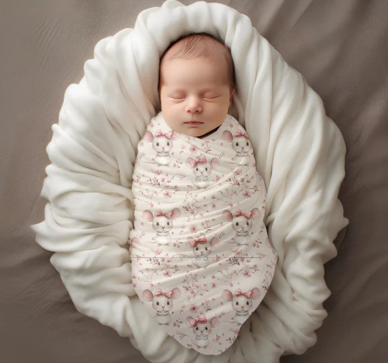 MINI BISCUIT - MOUSE MUSLIN (BLANKET)