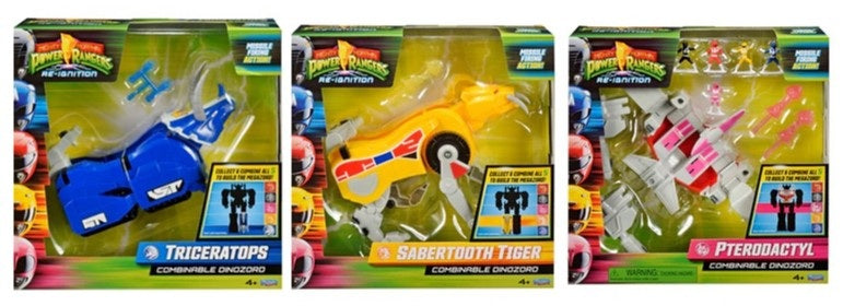 MMPR - POWER RANGERS DINO ZORD COMBINABLE SIMPLE ASST