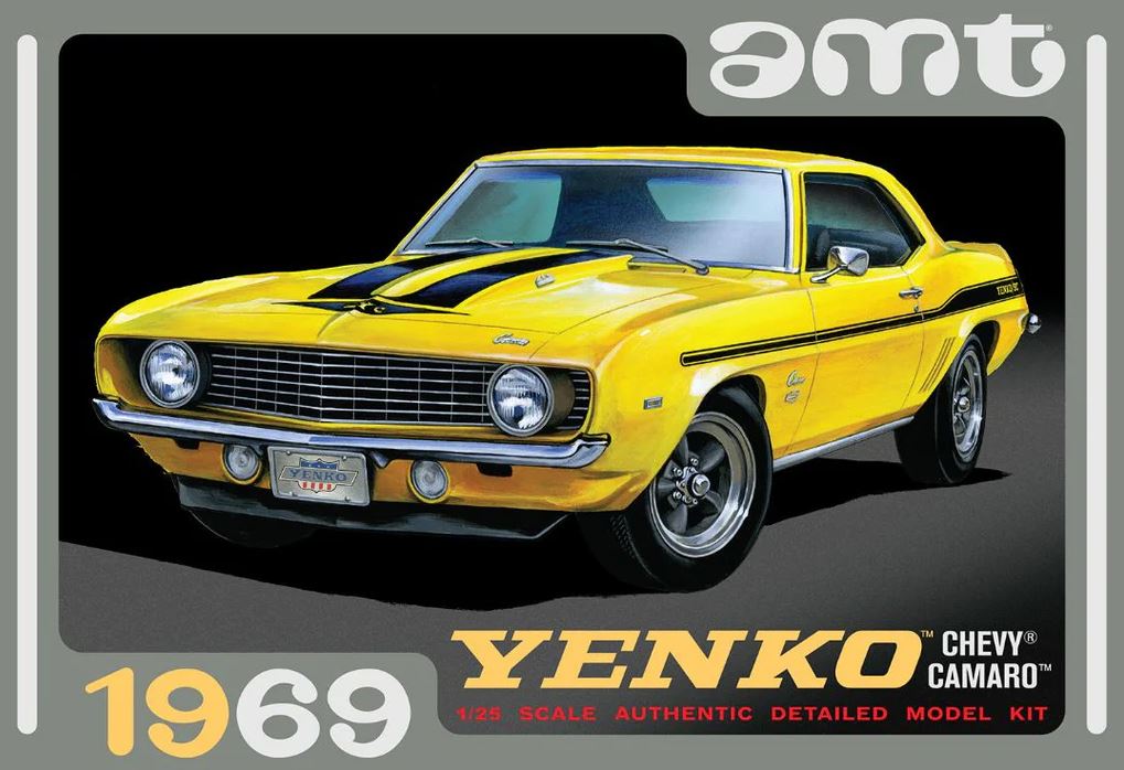 MODÈLE À COLLER - 1969 CHEVY CAMARO