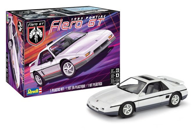 SNAPTITE MODEL KIT - 1985 PONTIAC FIERO GT 1/24 SCALE LEVEL #4