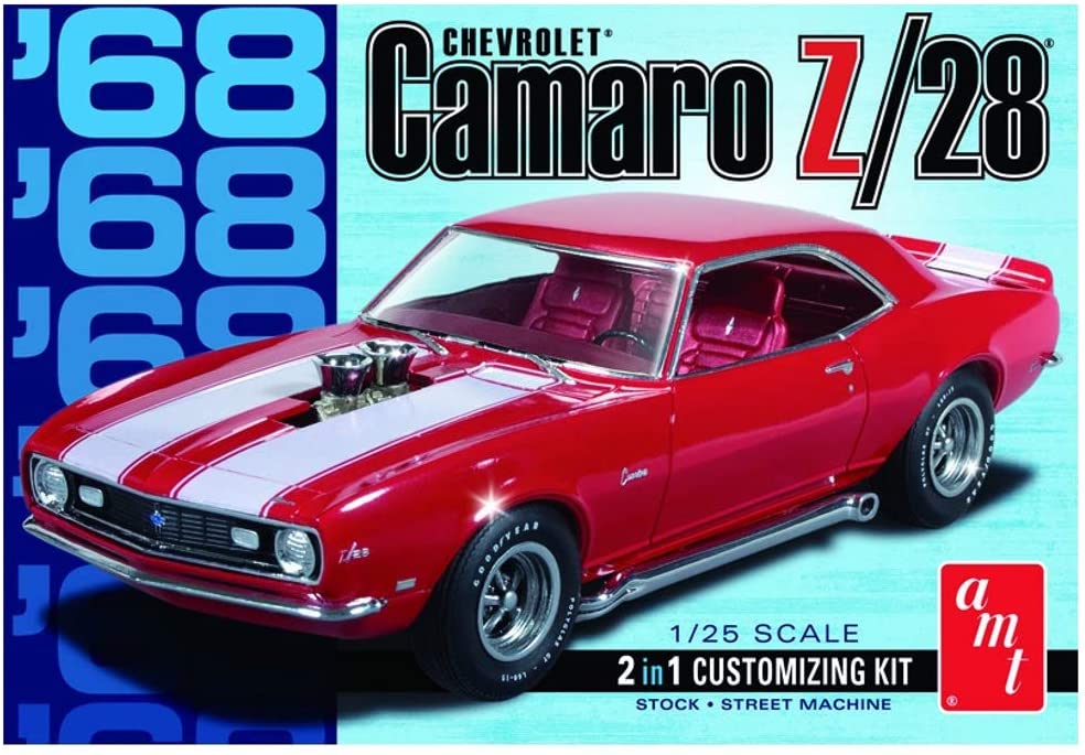 MODÈLE À COLLER - 68 CAMARO Z/28 NIVEAU #2