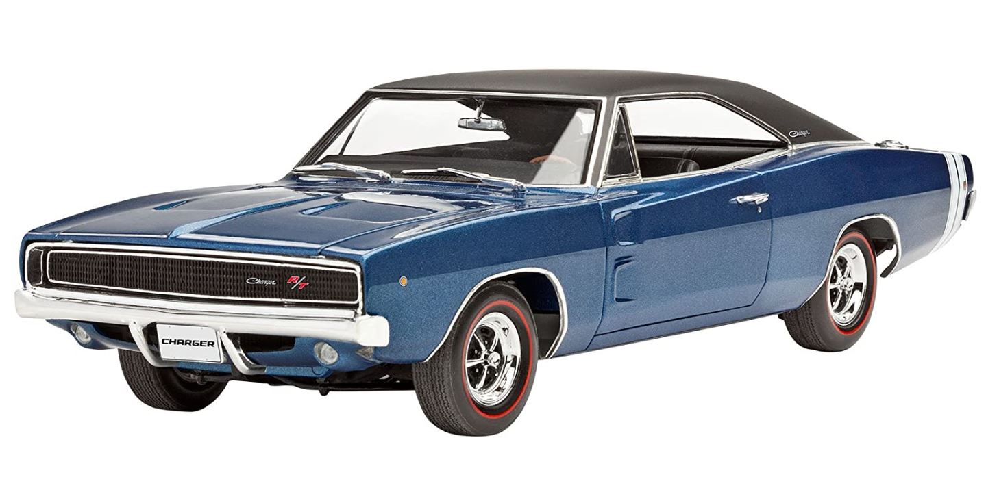MODÈLE À COLLER - 68 DODGE CHARGER R/T 1/25 NIVEAU 4