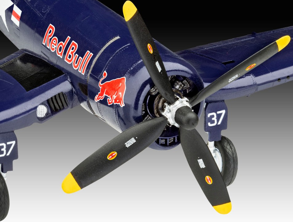 MODÈLE À COLLER - FLYING BULLS VOUGHT F4U-4 CORSAIR 1/48 NIVEAU 4