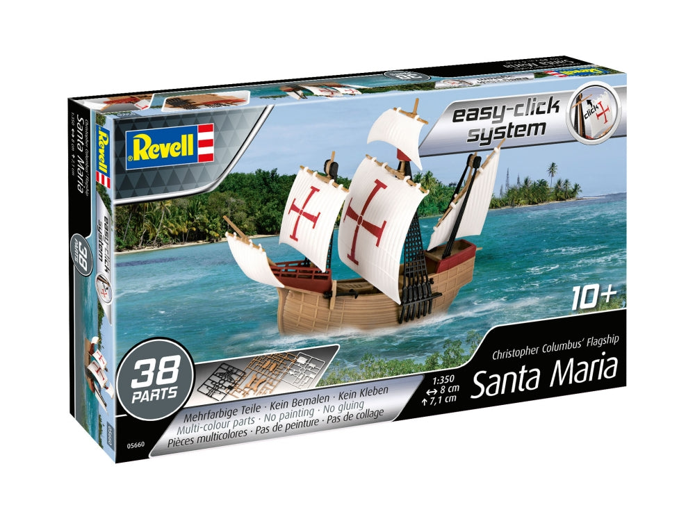GLUE-TOGETHER MODEL - SANTA MARIA 1:350 SKILL LEVEL #2