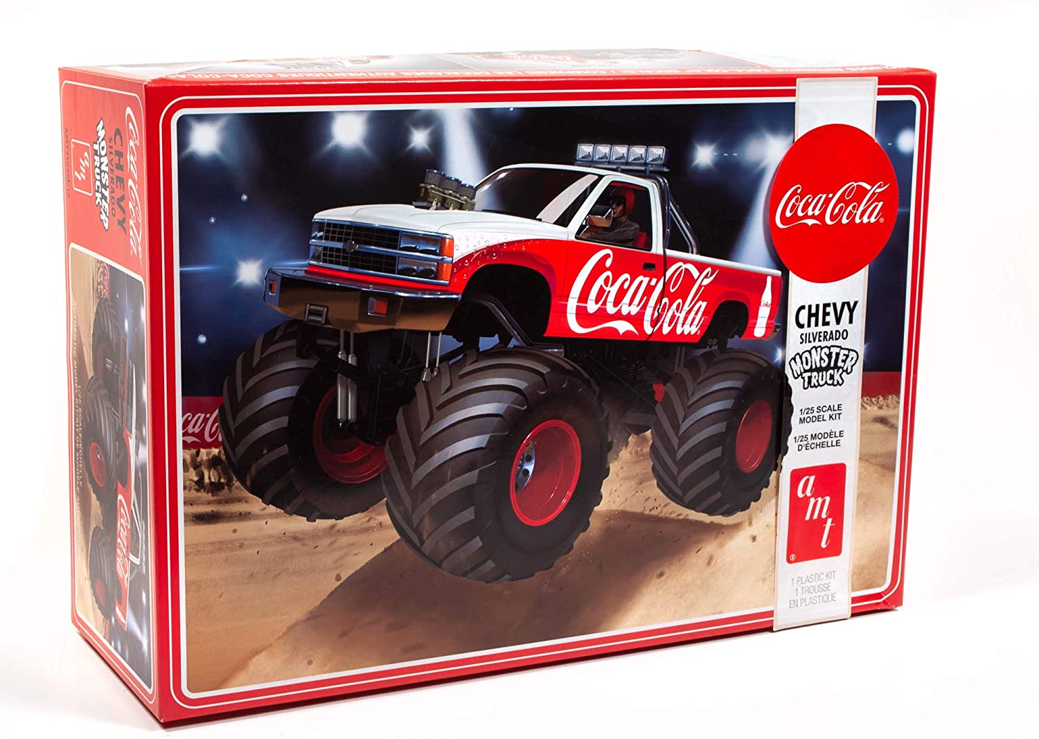 MODÈLE À COLLER - SILVERADO 88 MONSTER TRUCK COKE 1/25