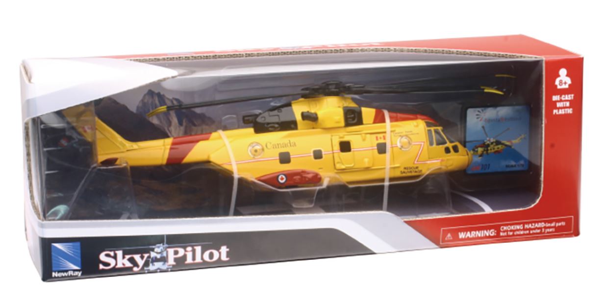 NEW-RAY - HÉLICOPTÈRE AGUSTA EH RECHERCHE & SAUVETAGE CANADIEN