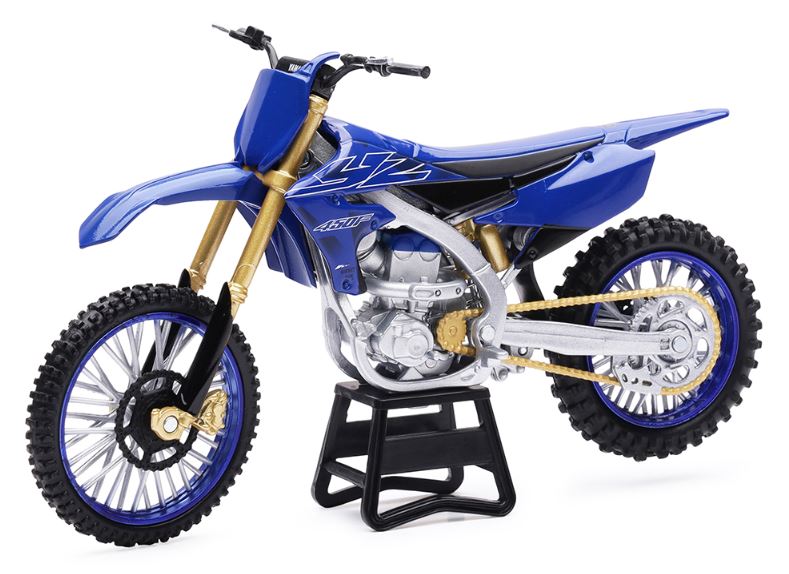NEW-RAY MOTOCROSS YAMAHA BLEU 1:12