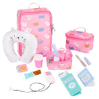 ACCESSOIRES OG - "PURRFECTLY PACKED" - ENSEMBLE DE VOYAGE POUR POUPÉE DE 46 CM
