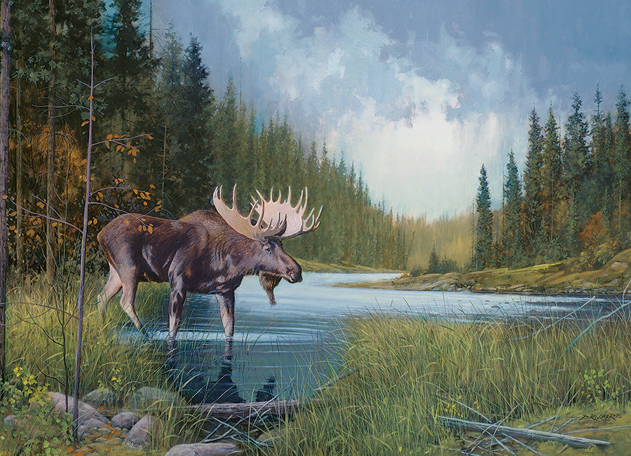 COBBLE HILL JIGSAW PUZZLE 1000 PIECES - MOOSE LAKE #40196