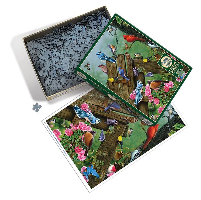 COBBLE HILL PUZZLE 1000 PIECES - FOREST BIRDS #40167