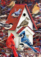 COBBLE HILL CASSE-TÊTE 500 PIÈCES - CABANE D'OISEAUX EN HIVER #45065