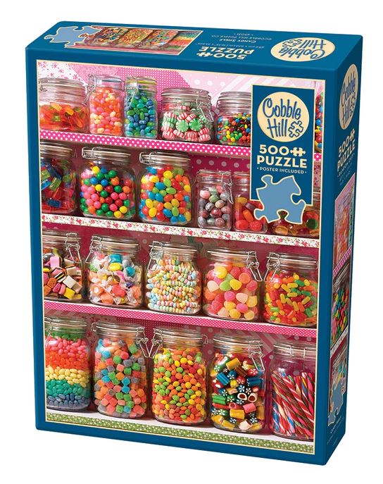 COBBLE HILL CASSE-TÊTE 500 PIÈCES - L'ARMOIRE AUX BONBONS #45031