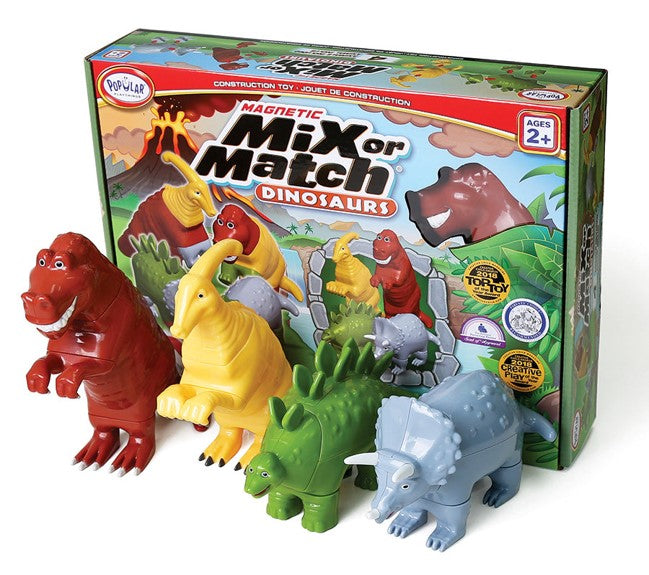 MIX OR MATCH ANIMALS - DINOSAURES - Version multilingue