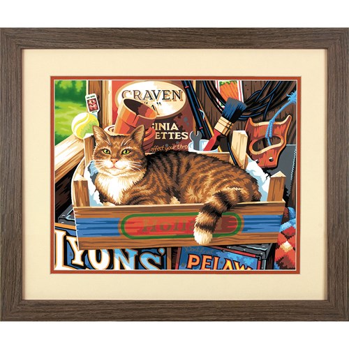 P-A-N PANCARTE DE CHATS 14X11