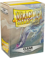 PAQUET DE 100 POCHETTES PROTECTRICES DE CARTES TRANSPARENTS DRAGON SHIELD