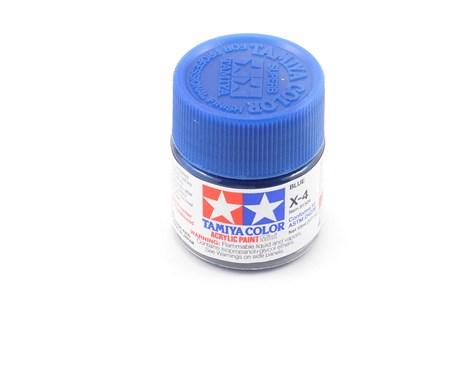PEINTURE TAMIYA BLEU ACRYLIC X-4