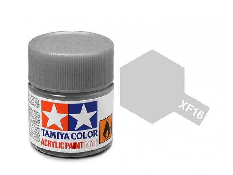 TAMIYA FLAT ALUMINUM ACRYLIC PAINT XF-16