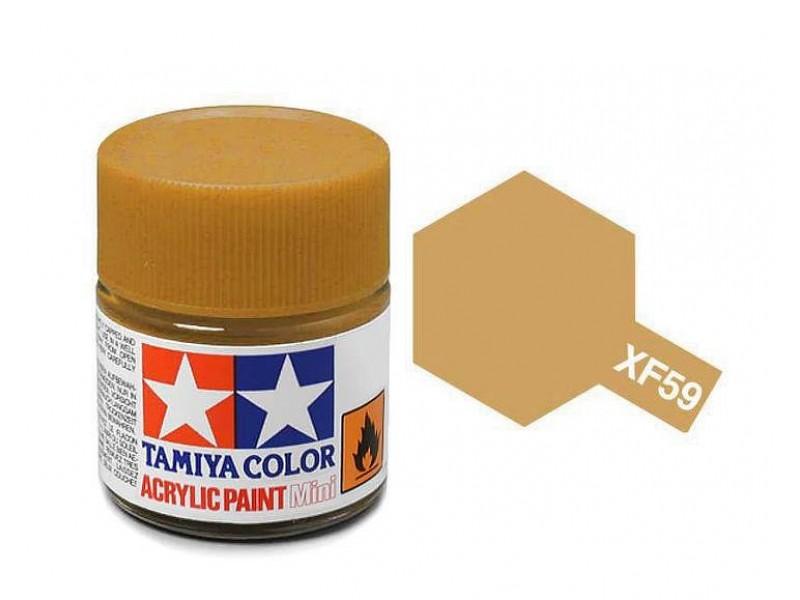 TAMIYA FLAT DESERT YELLOW PAINT XF-59