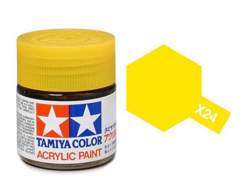 TAMIYA ACRYLIC PAINT YELLOW X24