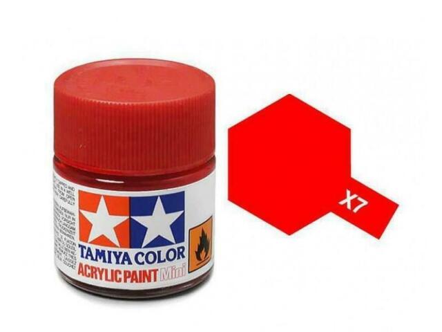 TAMIYA PAINT INSIGNIA RED ACRYLIC X7