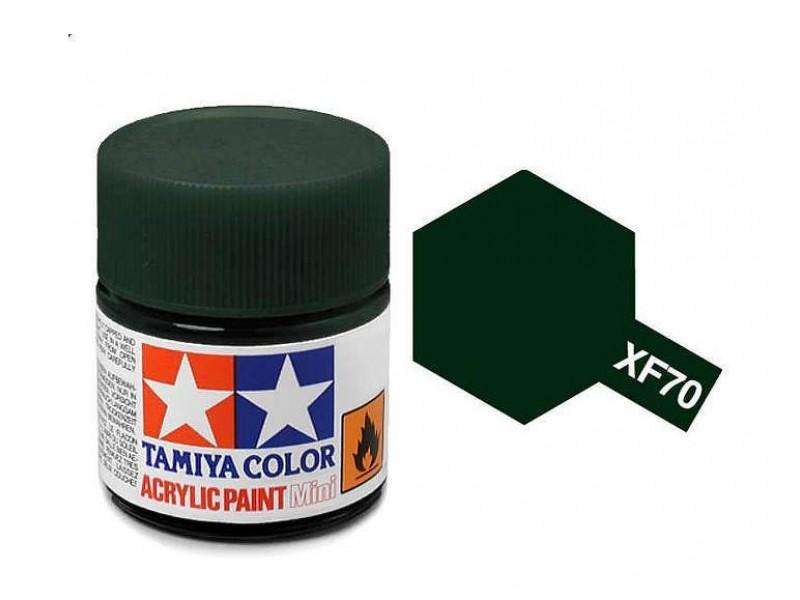 TAMIYA DARK GREEN 2 XF-70 PAINT