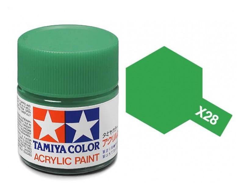 PEINTURE TAMIYA VERT PARC X-28