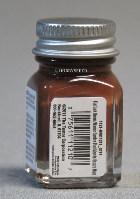 PAINT TESTORS 7 M DARK BROWN FLAT