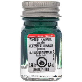 TESTORS METALLIC GLITTER GREEN PAINT