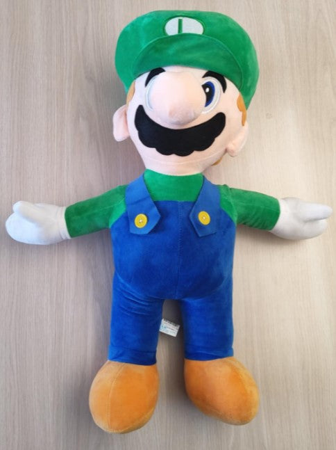 LUIGI PLUSH (MARIO BROS) 60 CM - 24 INCHES