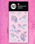 PICO TATOO - AUTOCOLLANTS - LES MIGNONNES LICORNES
