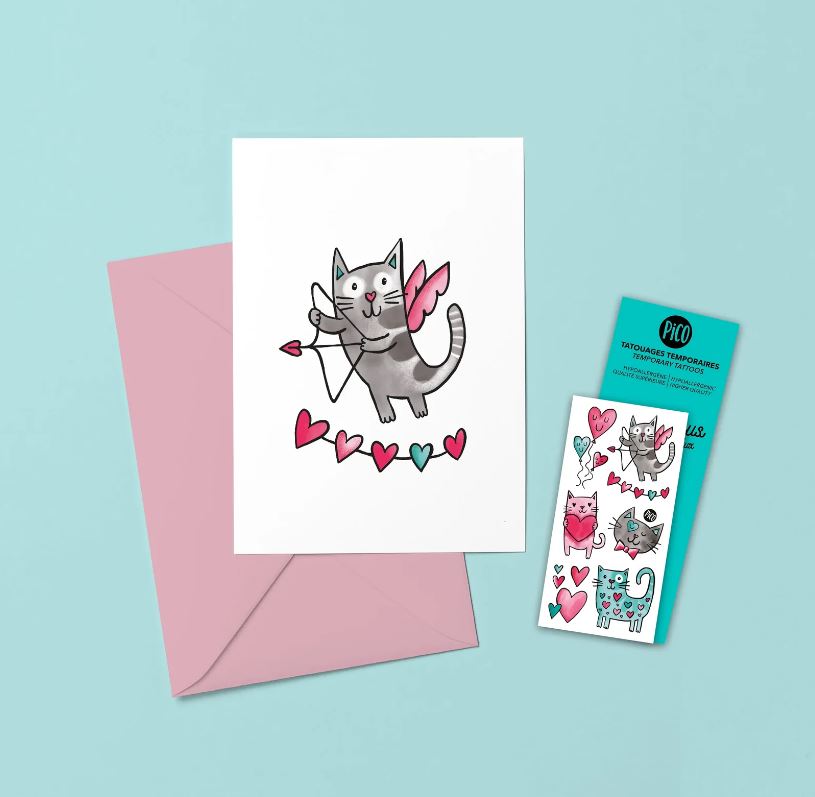 PICO TATOO - CARTE DE SOUHAITS - LE CHATMOUREUX
