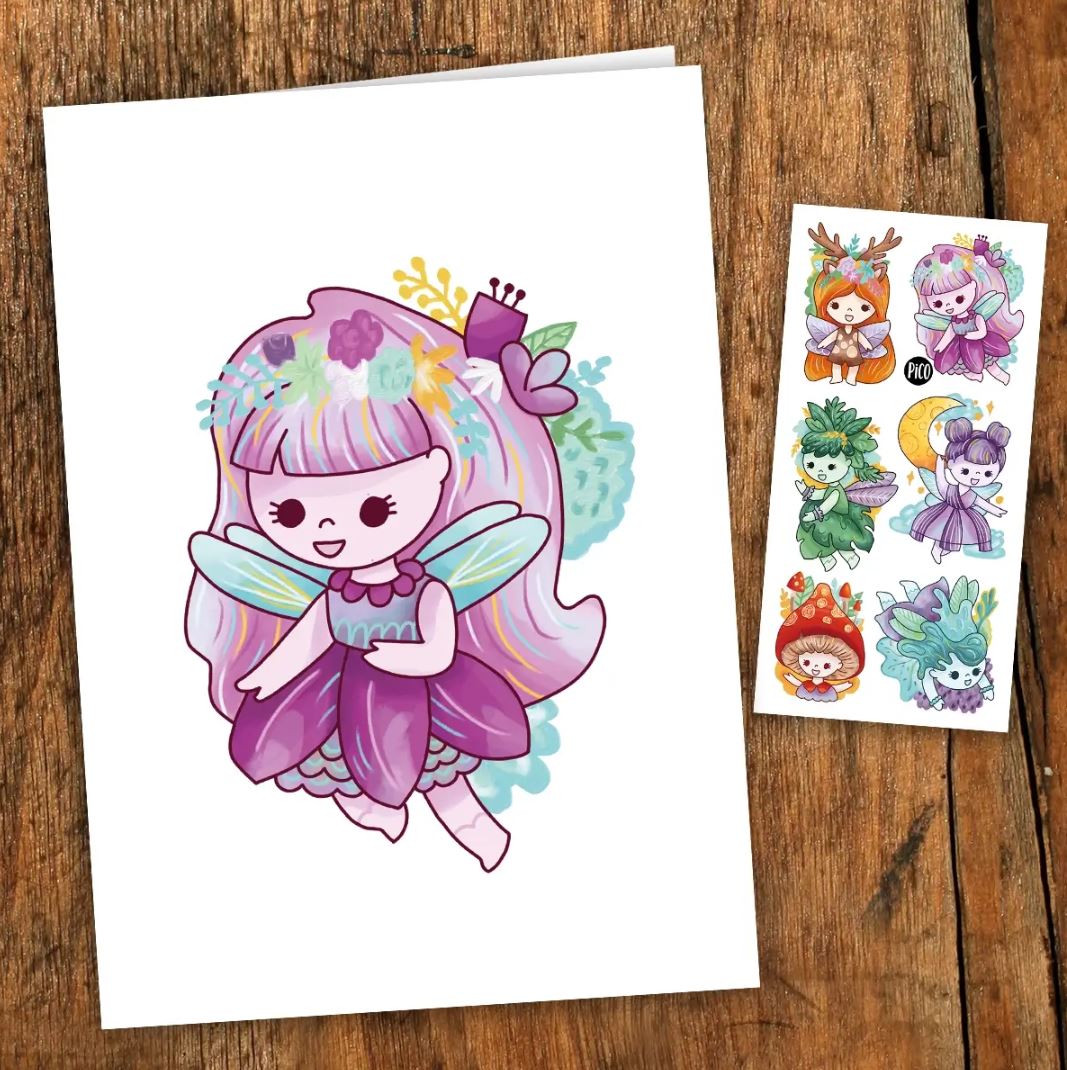 PICO TATOO - WISH CARD - THE SWEET FAIRIES