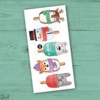 PICO TATTOO - Christmas Popsicle Cakes