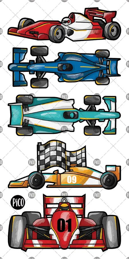 PICO TATOO - LA COURSE AUTOMOBILE