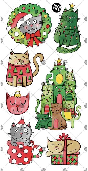 PICO TATOO - LE CHATPIN DE NOËL