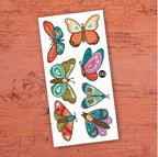 PICO TATTOO - COLOURFUL BUTTERFLIES