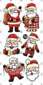 PICO TATTOO - SANTA CLAUSES IN PAJAMAS